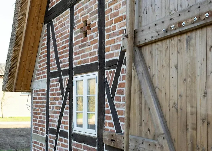 Ferienhaus Relax In A Thatched Barn With A Sauna Ratekau